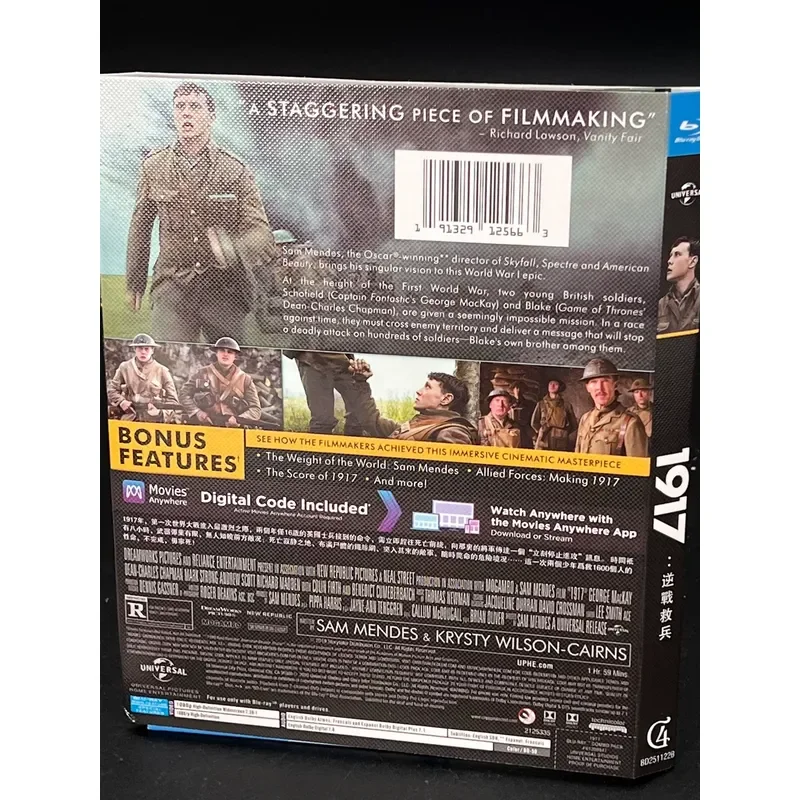 1917 World War I Epic Blockbuster Super Hot Work in Awards Season IMDB Rated High