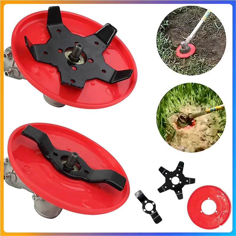 Universal Brush Cutter Blade Dual Use Weeder Plate Lawn Mower Trimmer Head Brush Cutter Grass Cutting Machine Tool Accessories