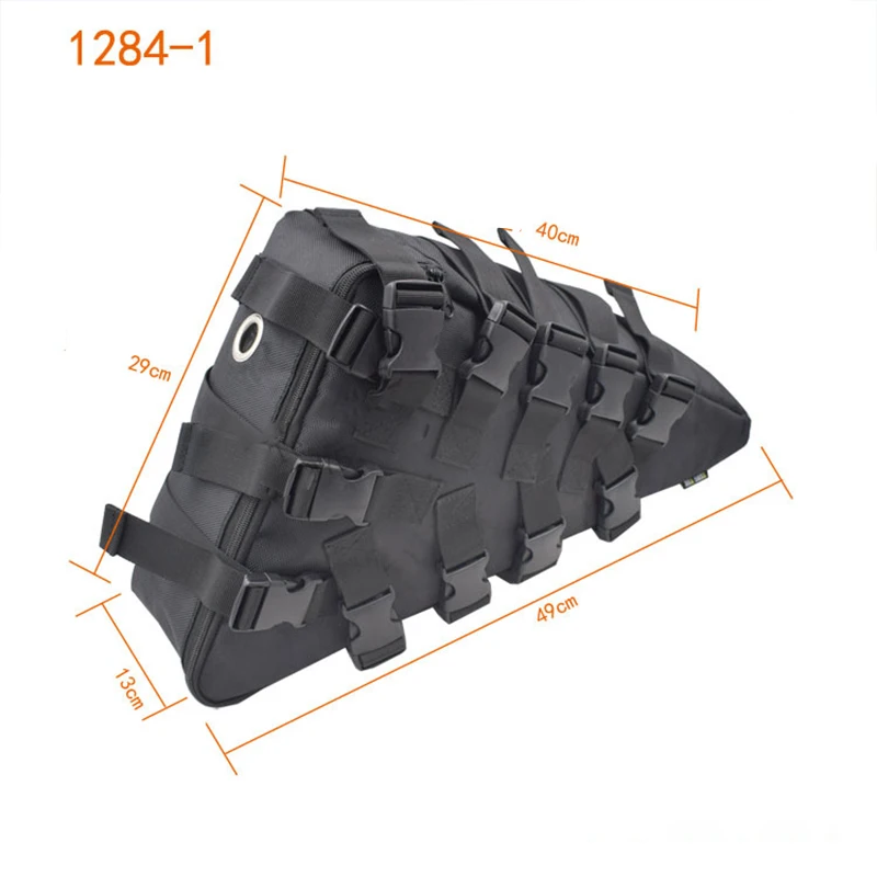 Battery Storage Bag Triangle Tube Frame Bag Electric Bike Bag Buckle MTB Bike Pack Battery Cycling Bag Bike Accessories Bags