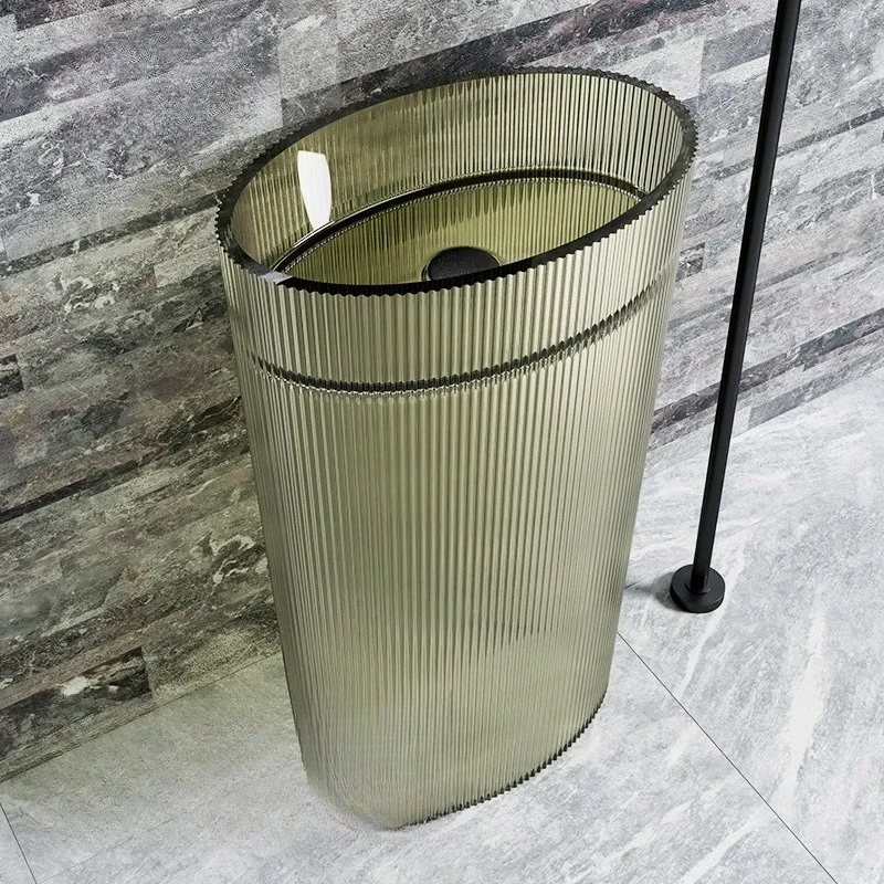 

Column basin floor-to-ceiling color household vertical stripes B & B Internet celebrities