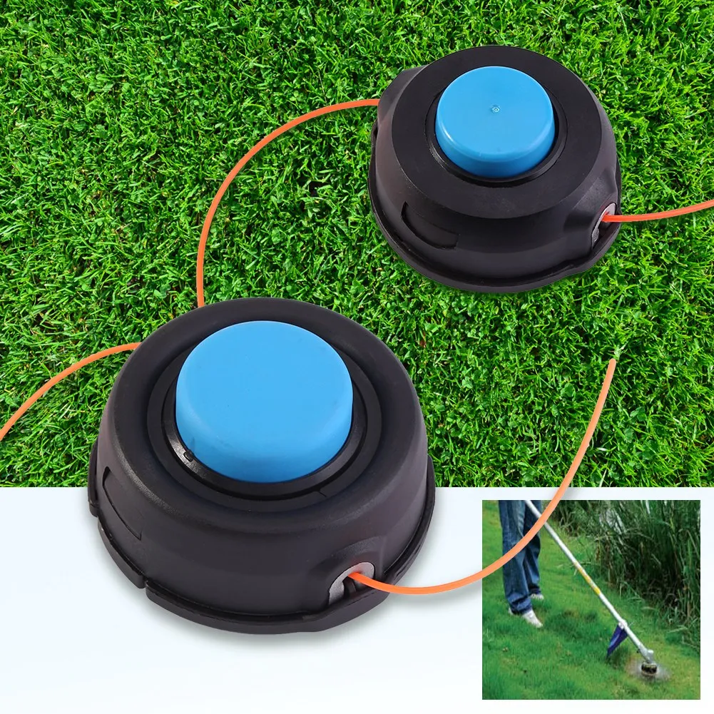 T25 Trimmer Head Easy Load Bump Feed String Head Lawn Mower for Husqvarna Grass Brush Cutter Garden Yard Grass Replacement Parts