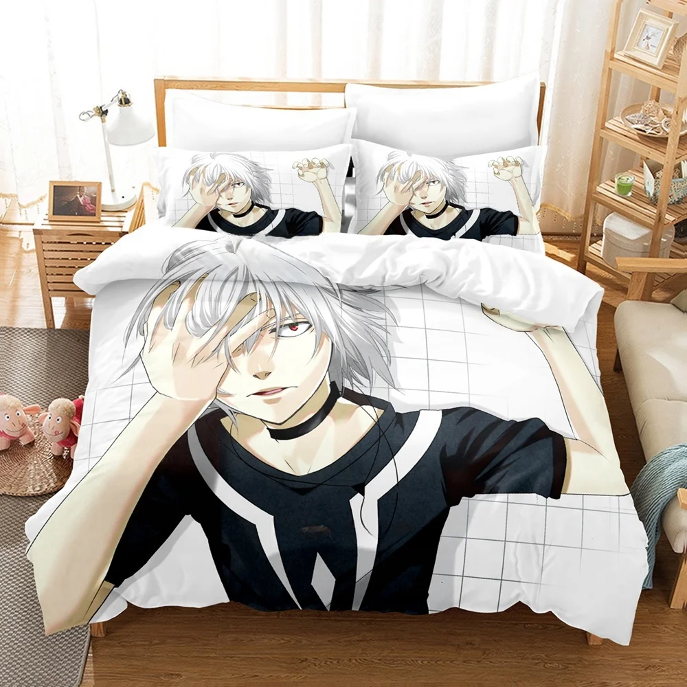 Fashion Anime A Certain Scientific Accelerator Bedding Set Single Twin Full Queen King Size Bed Set Adult Kid Bedroom Duvetcover