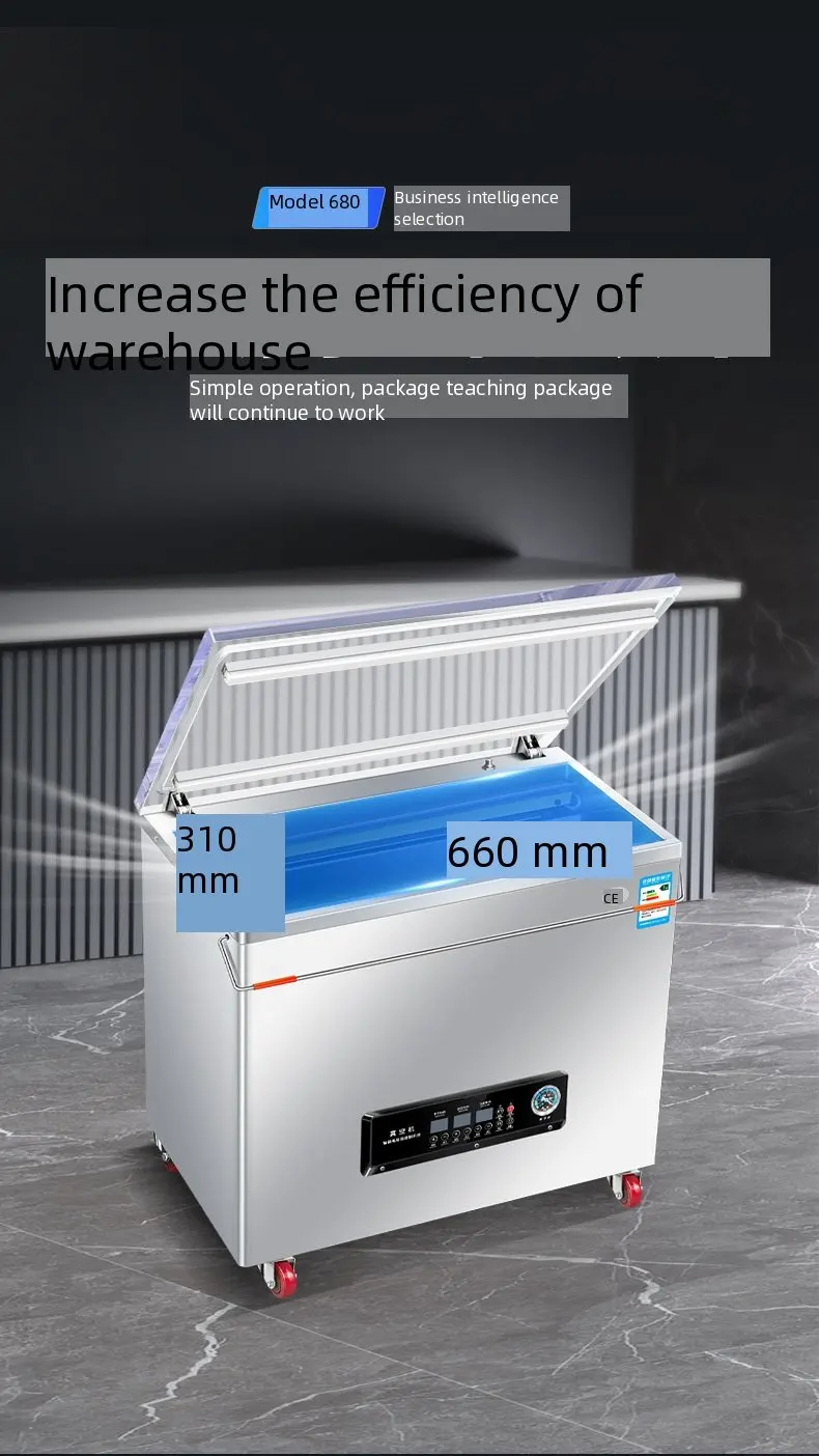 *t forCommercial  Rice Grains Cereals Vacuum Packing Machine with Core Motor Component for Grain Processing&