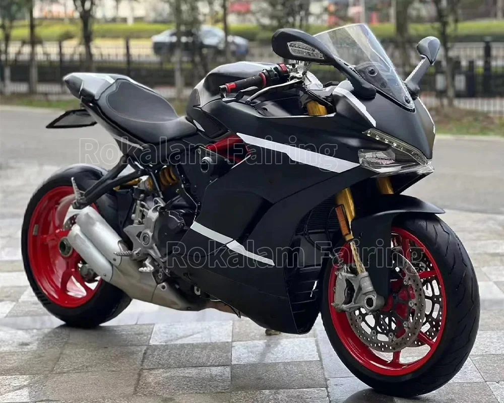 

Для Ducati Supersport 939s 2017 2018 2019 2020 939 s 17-20 матовый черный комплект обтекателя мотоцикла послепродажного обслуживания (литье под давлением)