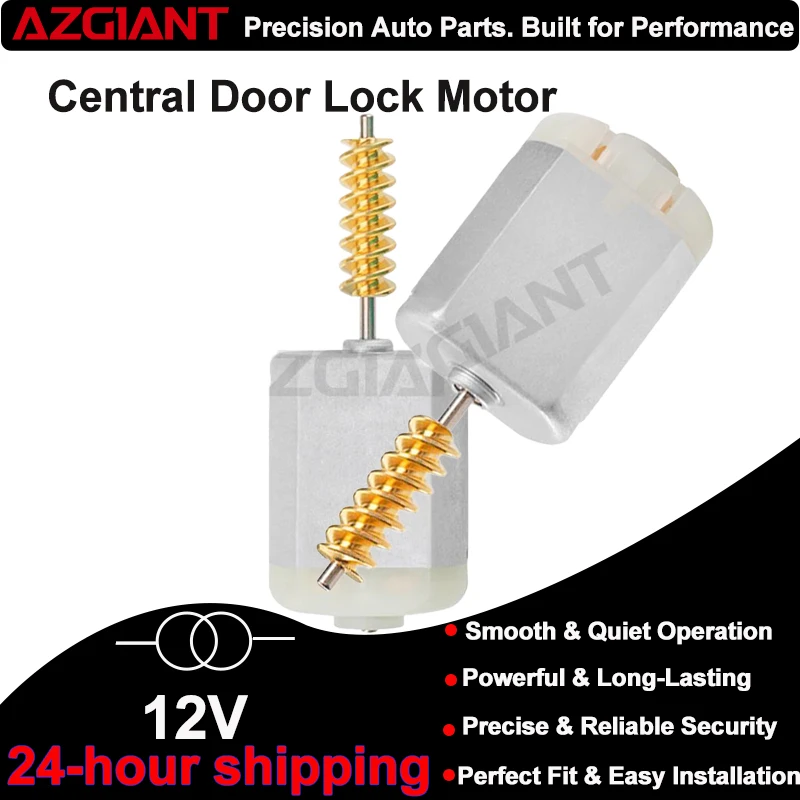 Azgiant Aluminum Alloy Housing Car Door Lock Actuator Latch Motor For Vauxhall Corsa D MK4/E MK5/van Meriva B MK2 car accessory
