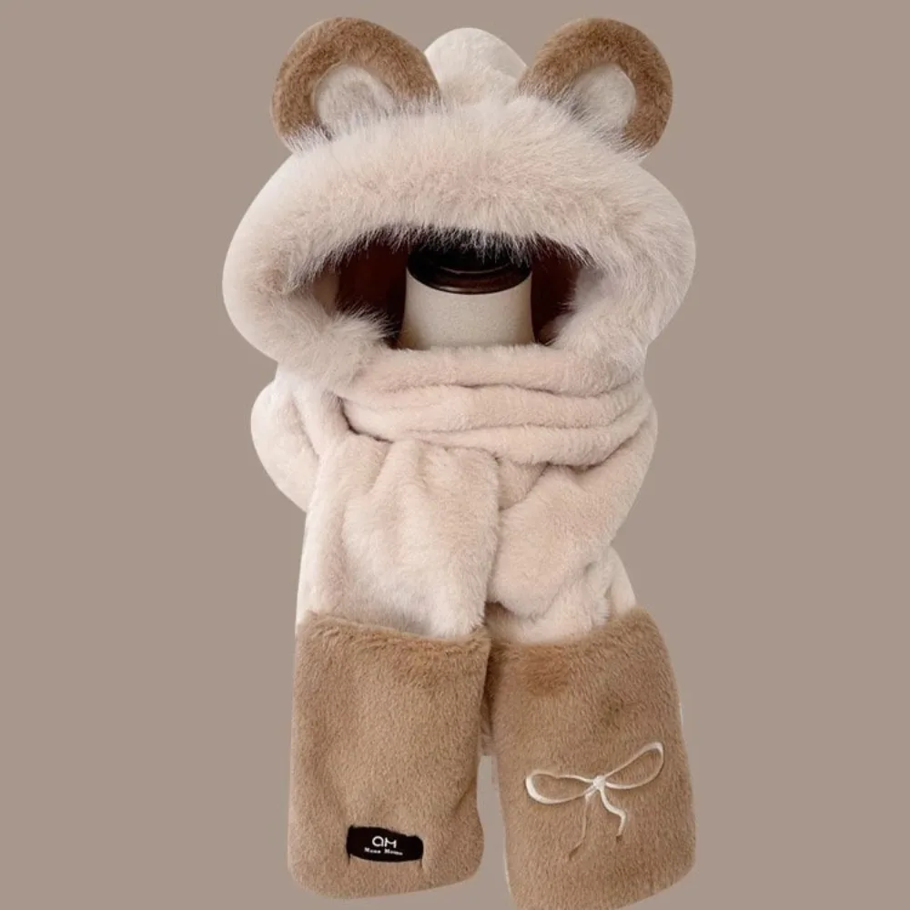 conjunto-de-gorro-quente-com-orelhas-de-urso-bordado-e-laco-cachecol-e-luvas-para-mulheres-aquecedor-de-pescoco-gorro-de-esqui-cachecol-peludo-conjunto-de-touca-e-cachecol-para-atividades-ao-ar-livre