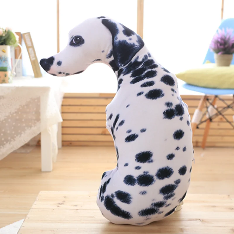 50 centimetri 3D Simulazione Del Cane Giocattoli di Peluche Peluche Cuscino Decorazione Della Casa Morbido Cuscino Per Bambini Ragazzi Regalo Di Compleanno Accompagnare Il Sonno Giocattolo