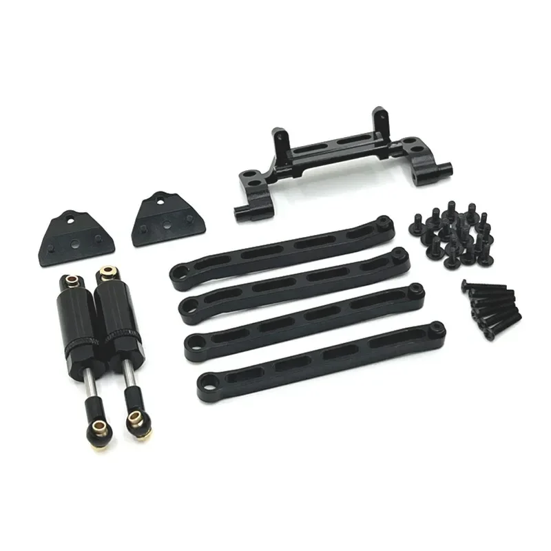 Voor 1/12 MN82 LC79 MN78 Afstandsbediening Auto Onderdelen Trekstang Hydraulische Shock Kit RC Auto Accessoires