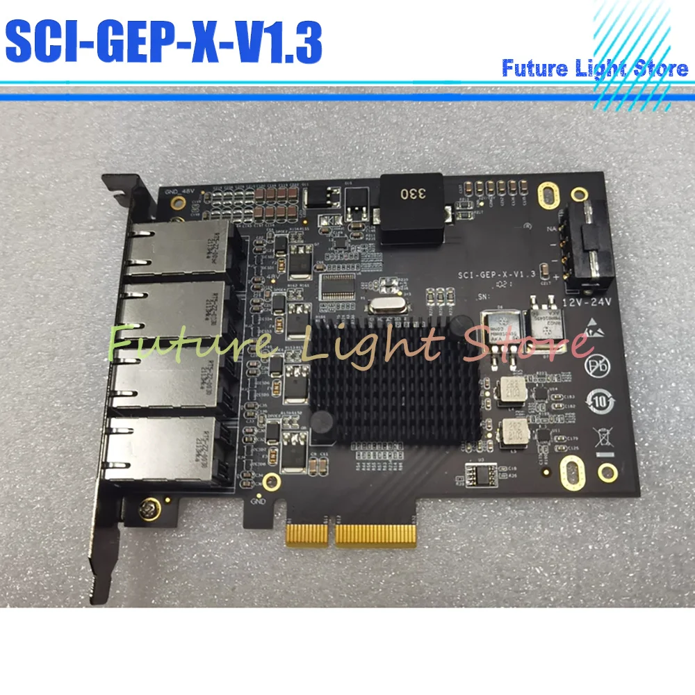 SCI-GEP-X-V1.3 Gigabit Ethernet Card 4 Network Ports