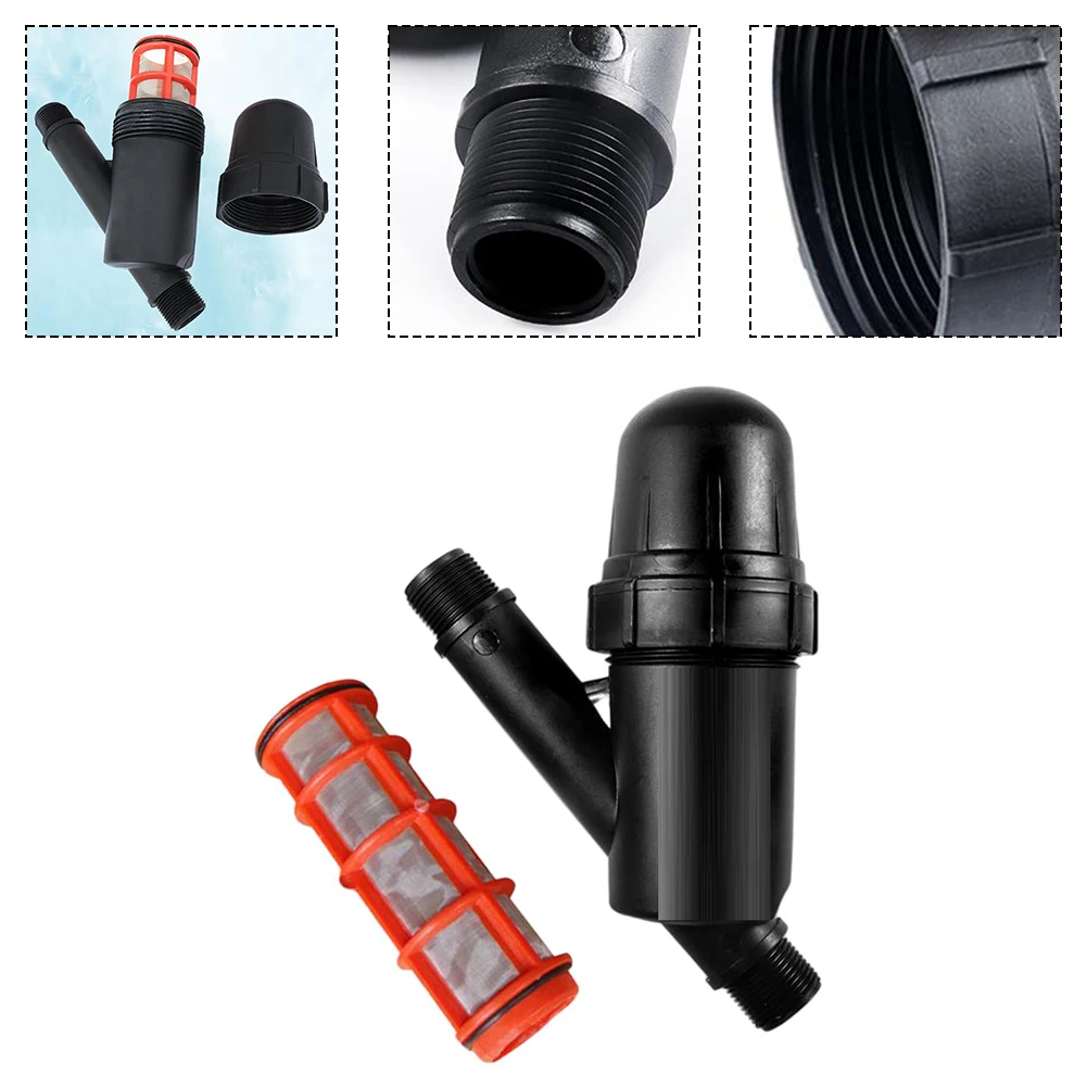 2PCS Y-type Filter Pressure Regulator Filter For Efficient Water Flow Management For Efficient Drip Irrigation High-quality