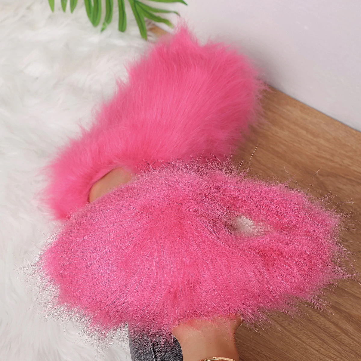 Chaussons d'hiver en fourrure - Women'S Fashion Winter 2026 avis et prix
