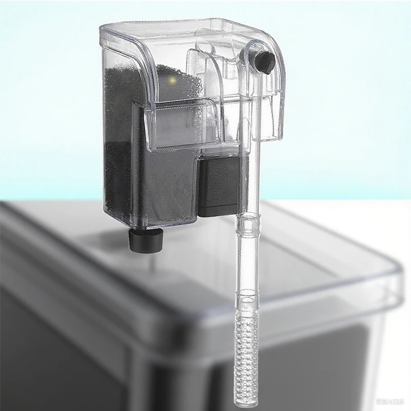 Aquarium Filter Fish Tank Silent Water Pump Purification Circulation External Filter Increase Oxygen Waterfall 220V 3.5w 250L/H