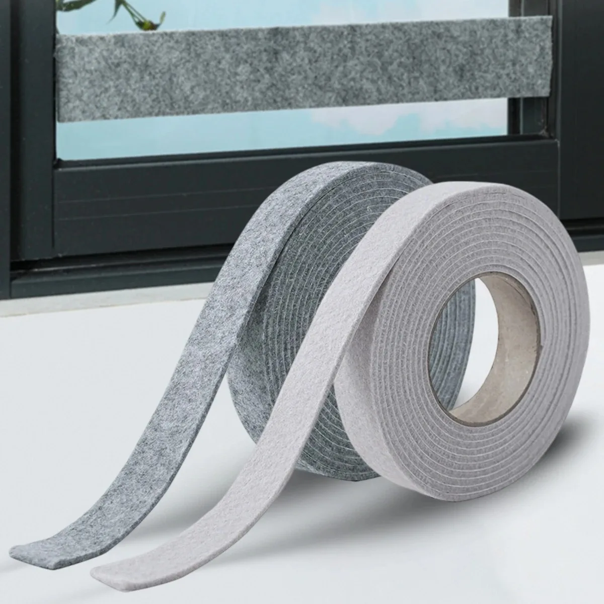 2M Thickened Felt Water Absorbing Sticker Self Adhesive Strip for Window Glass Anti Condensation Winter Keep Dry Protection