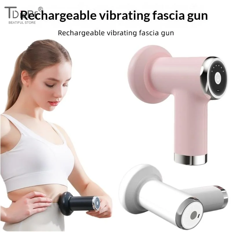 Body Massager, Home Massage Stick With 5 Massage Heads, Convenient Fat Pusher, Wireless Charging, Handheld Whole Body Kneading