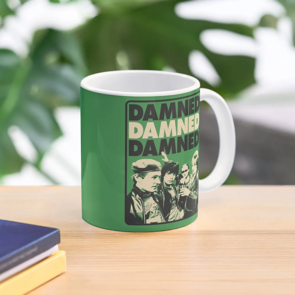 The Damned Classic  Mug Handle Round Cup Design Photo Gifts Picture Simple Printed Image Drinkware Tea Coffee