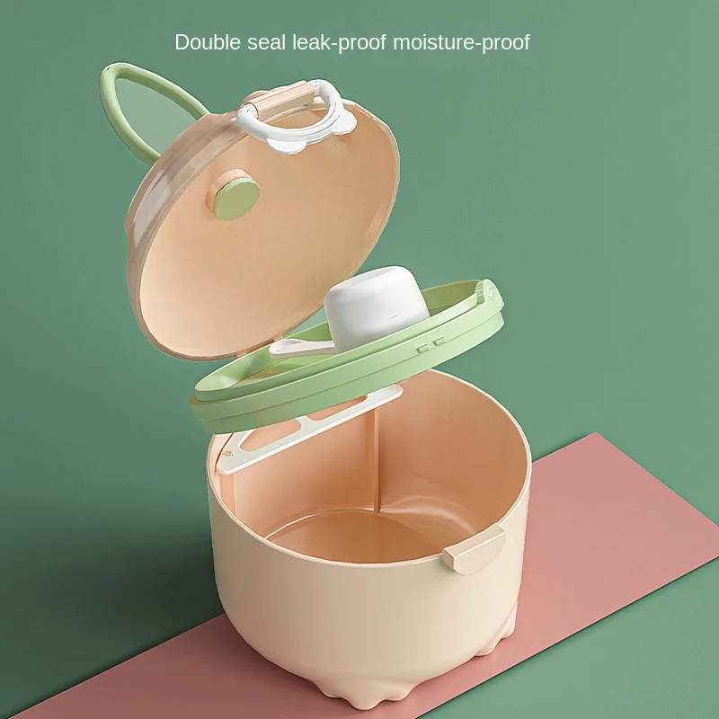 Baby Milk Powder Portable Baby Food Storage Box Essential Cereal Infant Milk Powder Box Toddle Snacks Container