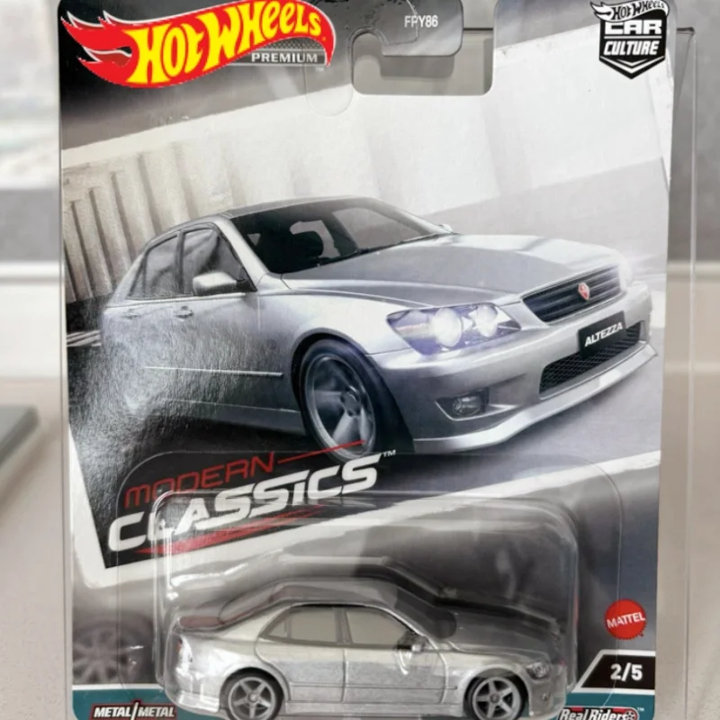 

Подлинная модель автомобиля Hot Wheels Premium '98 Toyota Altezza, орнамент, игрушки для мальчиков, подарки на день рождения, литой автомобиль