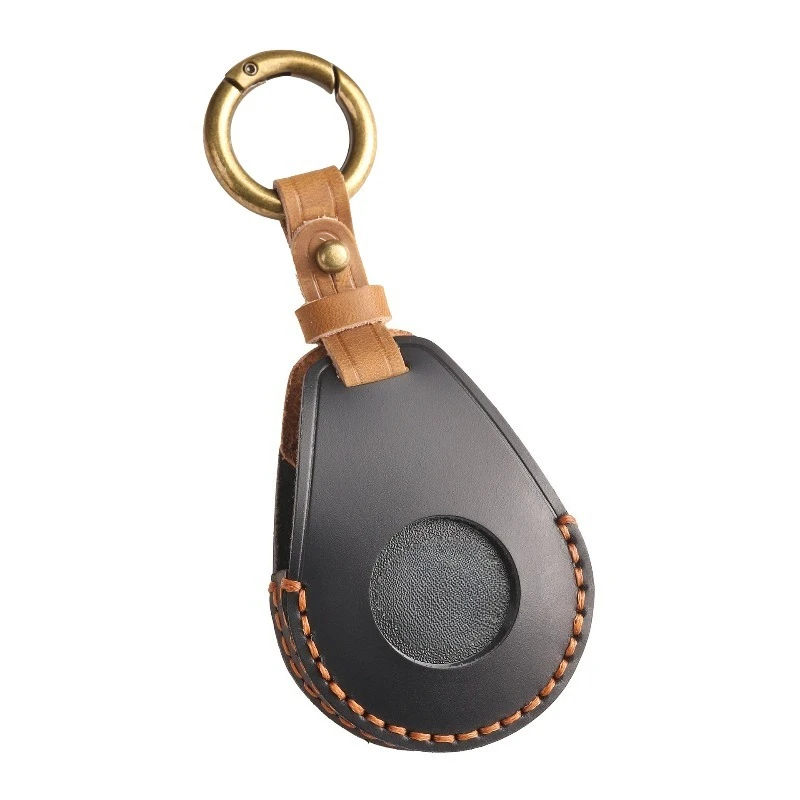 Genuine Leather Vintage Handmade Motorcycle Key Case Cover Shell Fob Holder for Harley-Davidson X48 Proximity Key Accessories