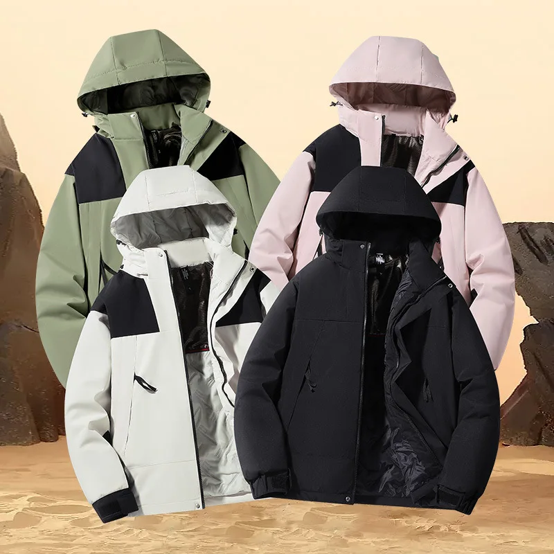 

Одежда для кемпинга и походов: унисекс, свободная и универсальная модная повседневная одежда, мужские куртки