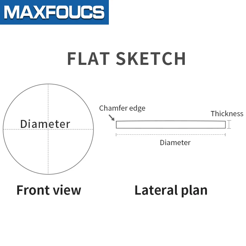 Plochý 1.5mm hustý minerální broušené sklo hoblík průměr 30~39.5mm průhledná hladký kolo hodinky součástky , 1 kousky