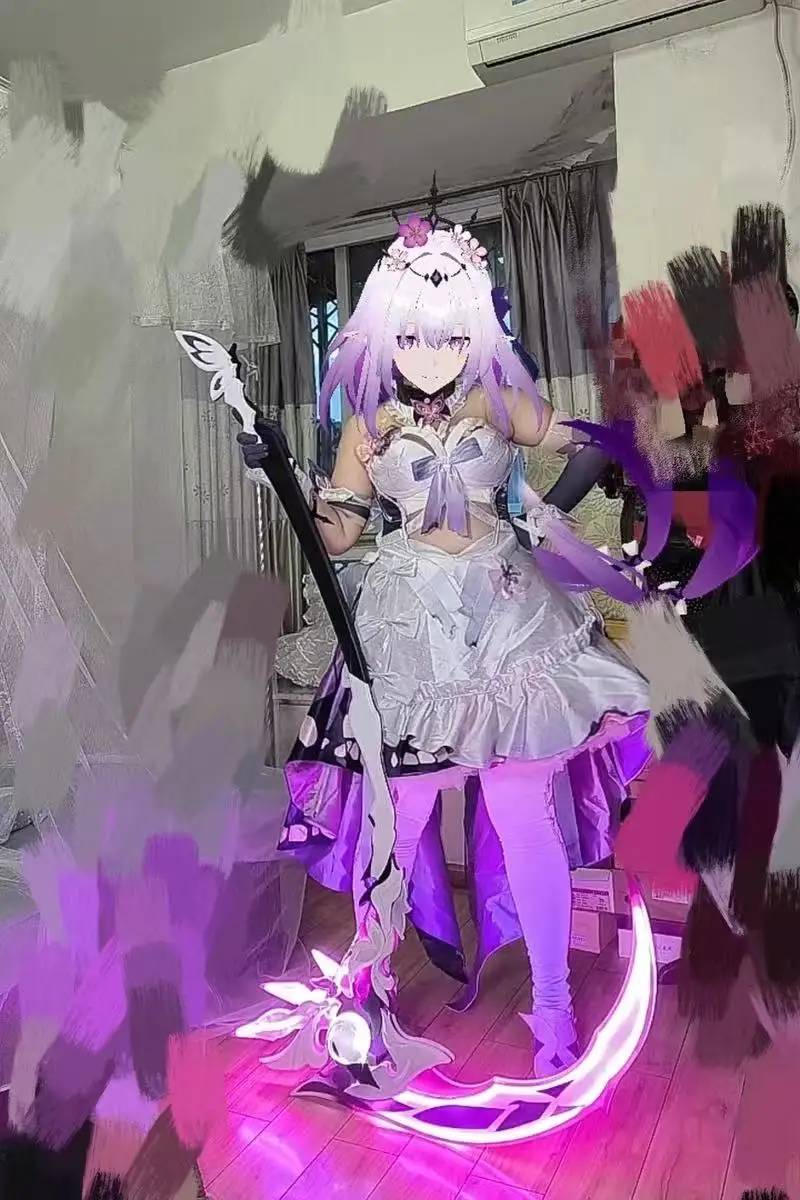 Castorice Luminous Sickle Game Honkai: Star Rail Cosplay Props Halloween Christmas Fancy Party Costume Accessories