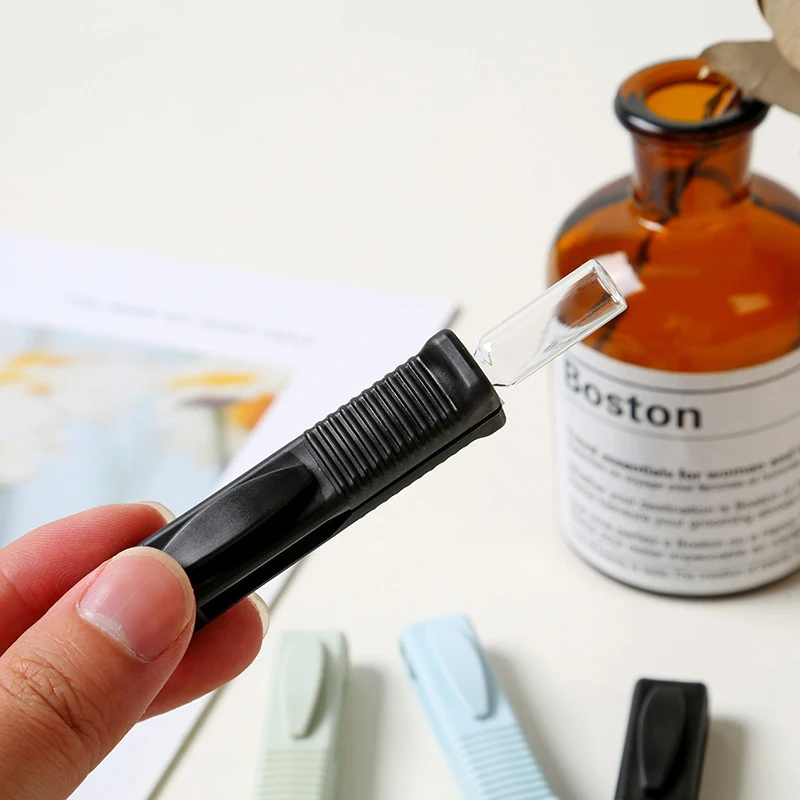 متعددة الوظائف ممرضة طبيب مريحة فتاحة زجاجات أمبولة قابلة لإعادة الاستخدام مقبض بلاستيكي أدوات طبية قواطع أمبولة