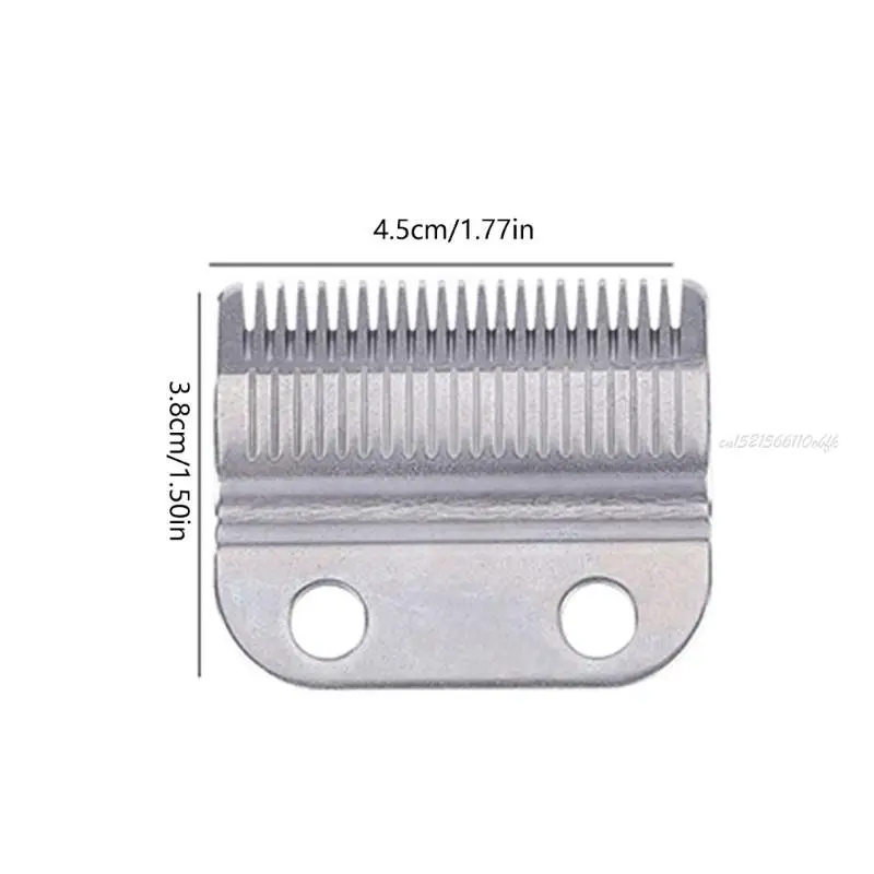 27rb 2pcs Профессиональная нержавеющая сталь съемная замена клиппер