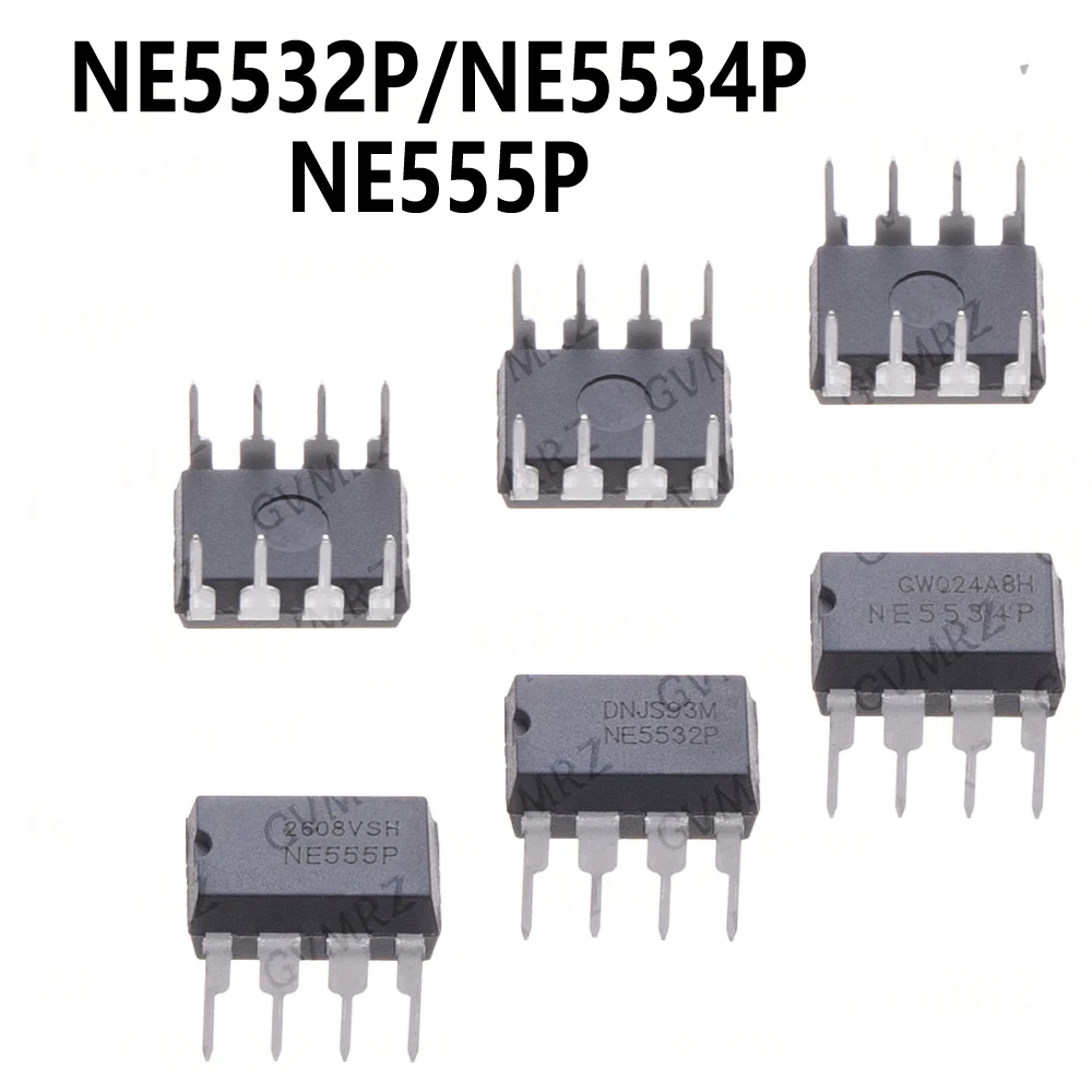 10/20/50PCS NE5532 NE5532P NE5534 NE5534P  DIP DIP8 NE555 NE555P