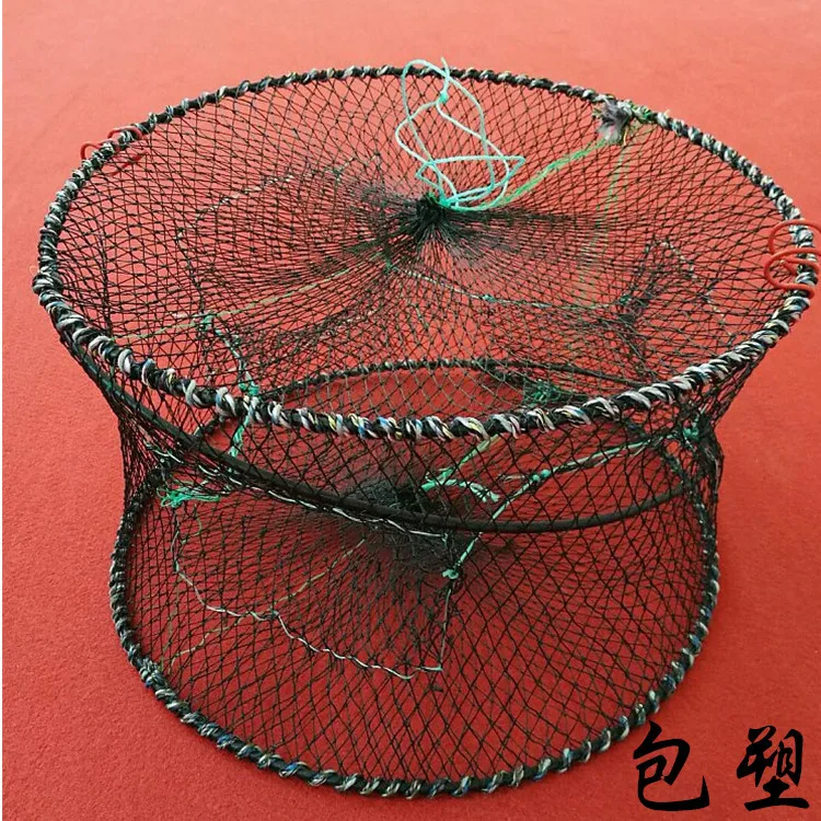 2025 Crab cage, folding spring cage, fishing cage, lobster cage, fishing net, eel cage, fish net, fishing gear