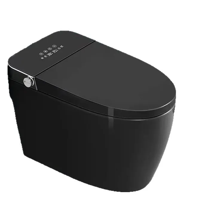 Smart toilet fully automatic integrated siphon built-in foam shield