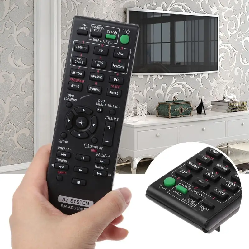 Replace RM-ADU138 Video Receiver Remote Control Generic 148931811 DAVTZ140