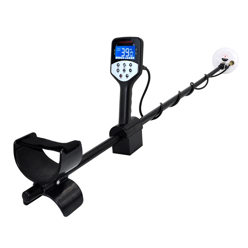 Higher Accuracy Adjustable Waterproof Metal Detectors with Pinpoint & Disc,10