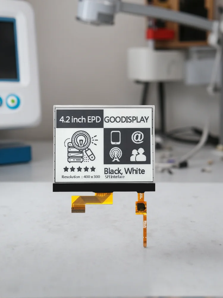 GooDisplay Touch E-Paper 4.2-calowy wyświetlacz E-Ink HAT z czasem aktualizacji 0.3s, 400×300 pikseli, GDEY042T81-T02 — zdjęcie produktu 7