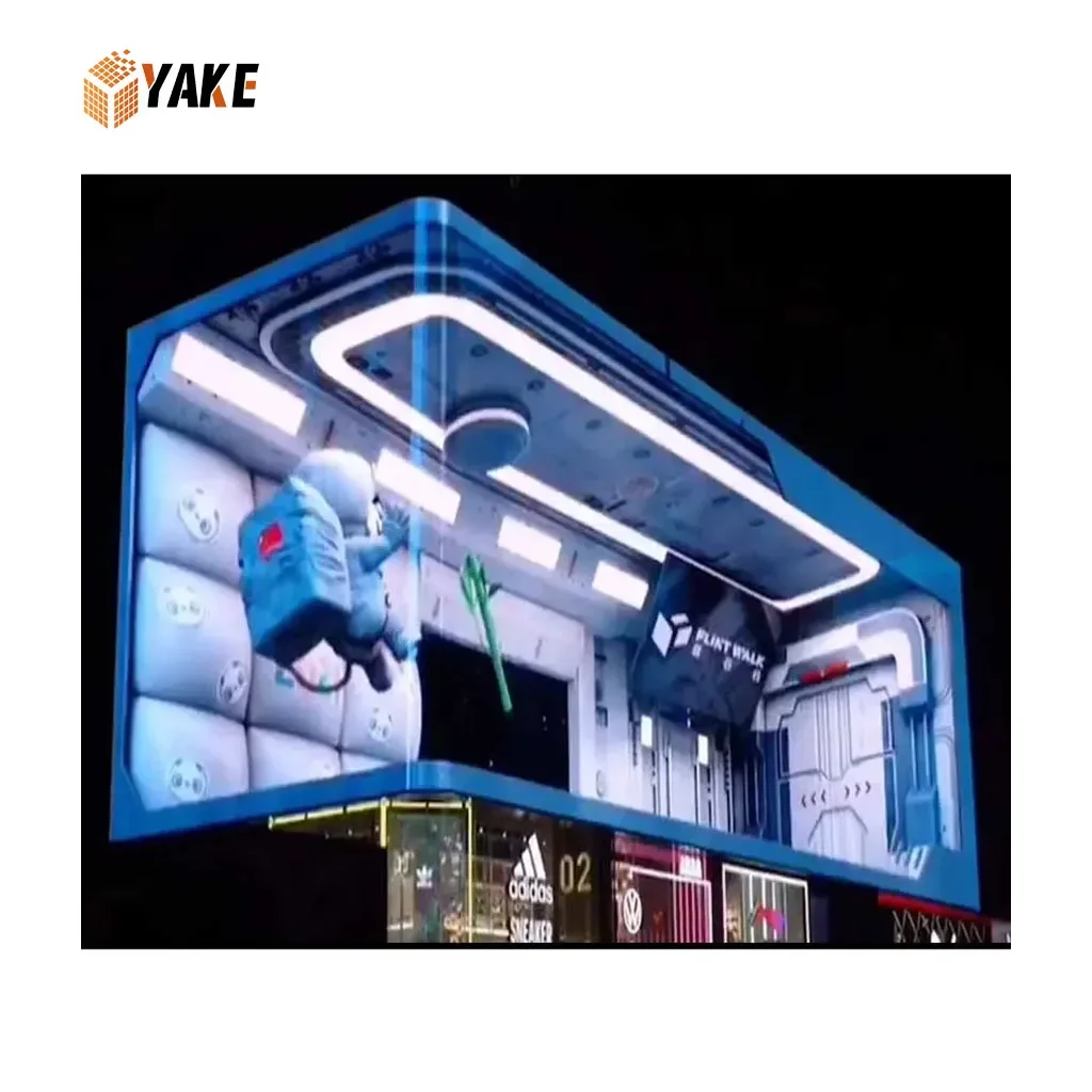 

Yake 3D Effect LED Billboard Outdoor Or Indoor Advertising p3.91 Display Screen