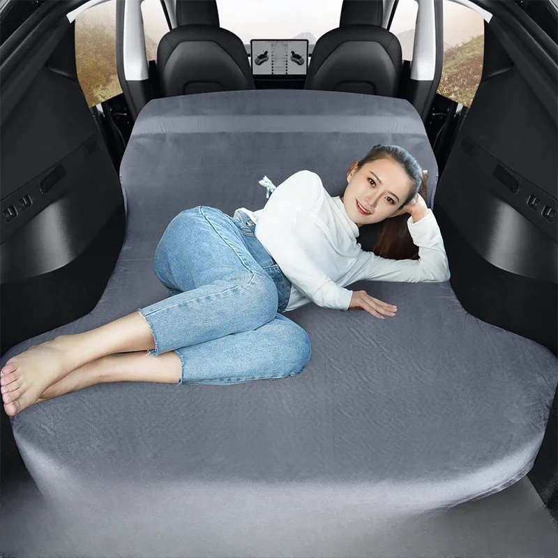 Car Inflatable Mattress Folding Camping Mattress Inflatableself Inflatable Mattress Self Driving Travel Nature Hike Sleep Rest