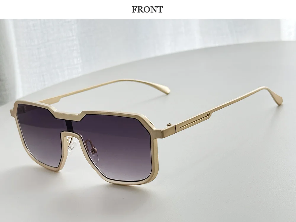 Steampunk Sonnenbrille Männer Ein Stück Vintage Sonnenbrille Frauen Neue Luxus Mode Gläser Gafas De Sol Hombre Zonnebril Dropshipping – Detail 25