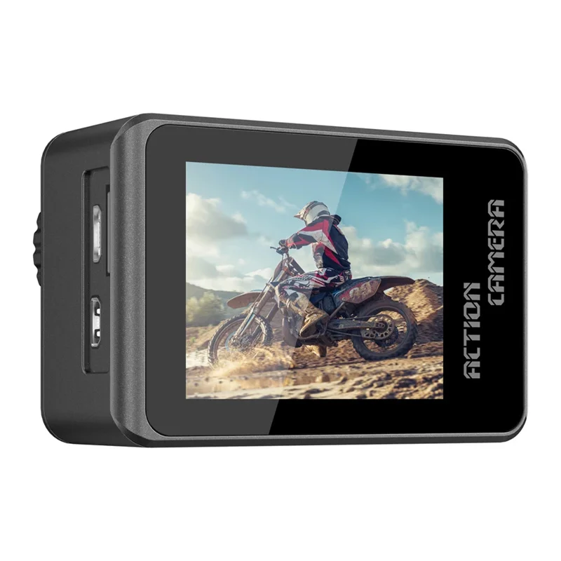 Telecamera sportiva con tracciamento automatico 4K Ultra HD Vlog 10 Telecamera d'azione impermeabile nera Telecamera Vlogging per streaming live