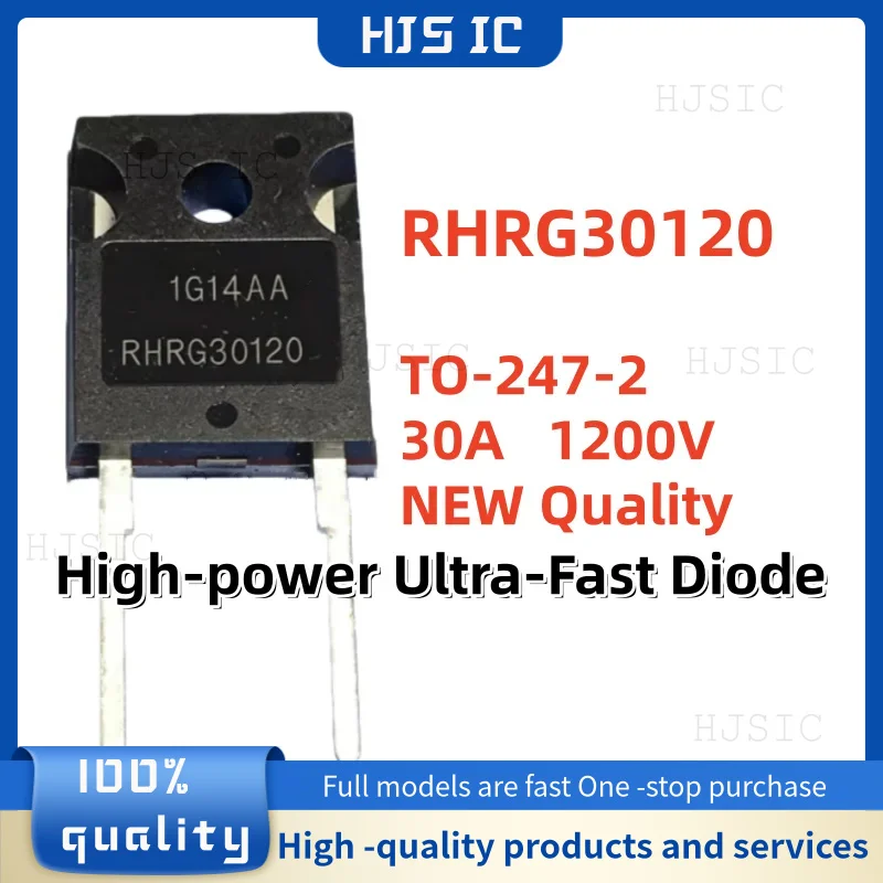 5-10-20PCS 100% Brand New and High Quality RHRG30120 RHRG 30120 TO-247-2 30A 1200V High-power Ultra-Fast Diode