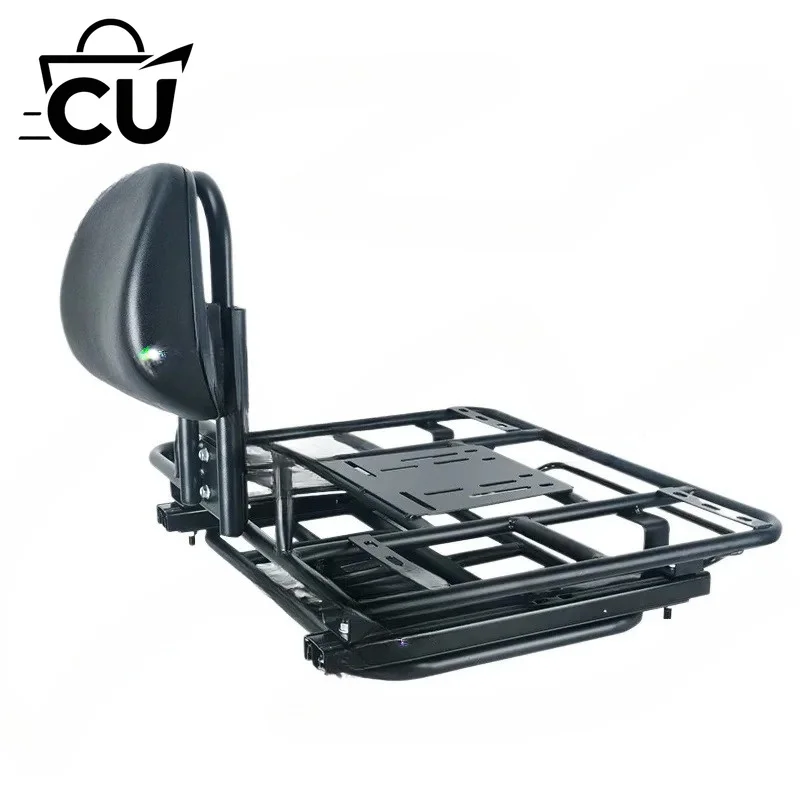 Applicable to electric vehicle telescopic mobile rear shelf takeaway box rack trunk motorcycle rear tail frame