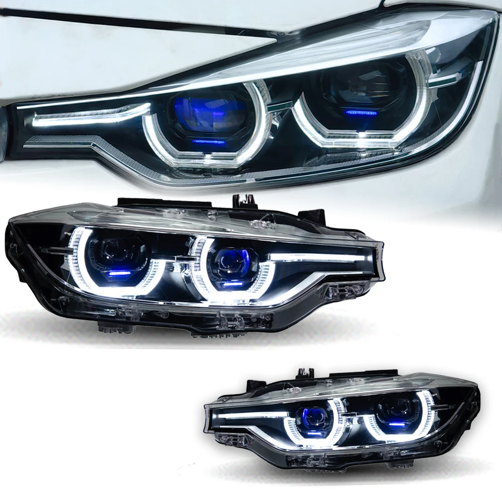 Koplampen Voor BMW 3 Serie F30 F31 F35 LED 2012-2019 320i 318i Hoofd Lamp Auto Styling DRL signaal Projector Lens Auto Accessoires