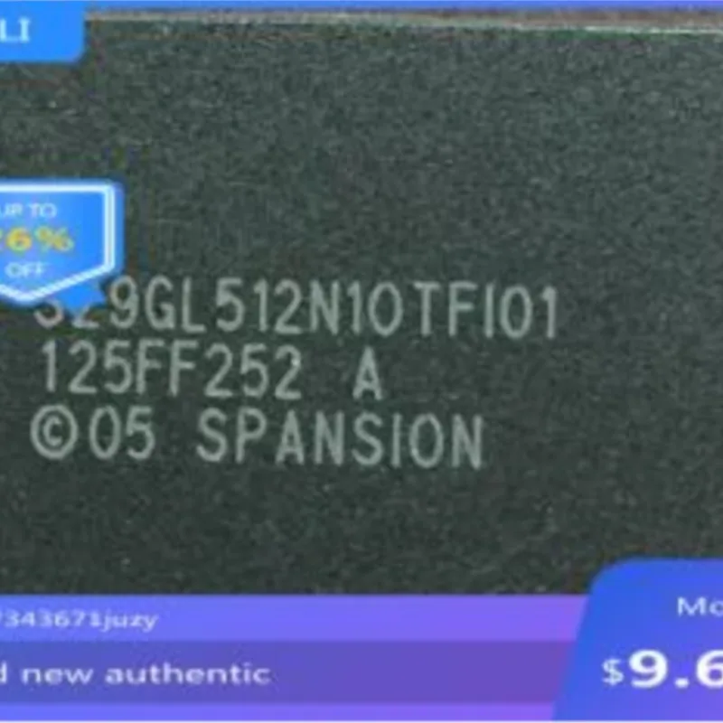 

100% NEW S29GL512N10TFI01