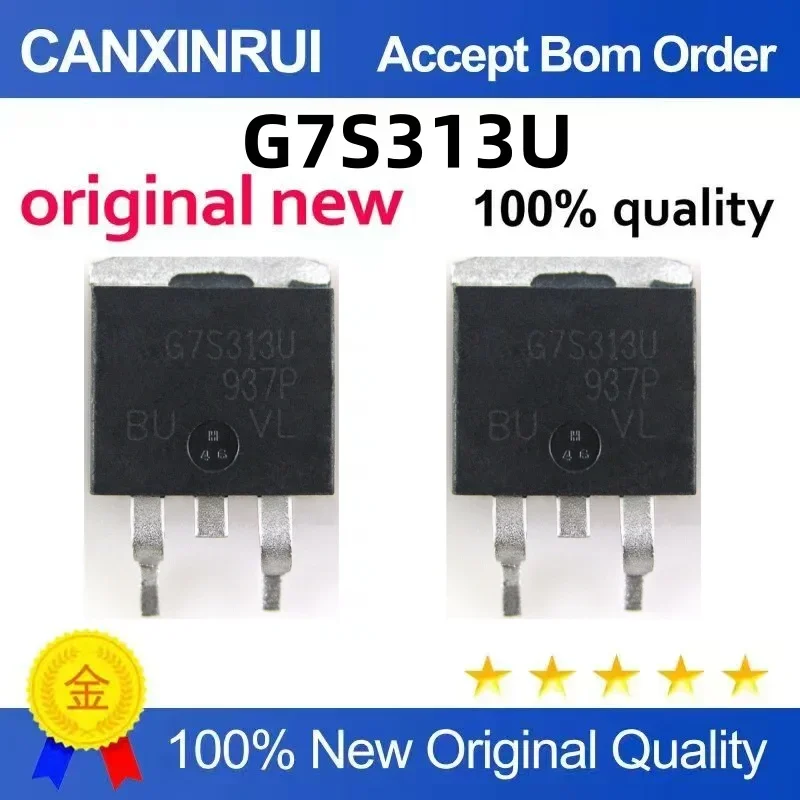 (5-100 peças) Novo chip IC de efeito de campo MOS G7S313U IRG7S313U TO-263 em estoque