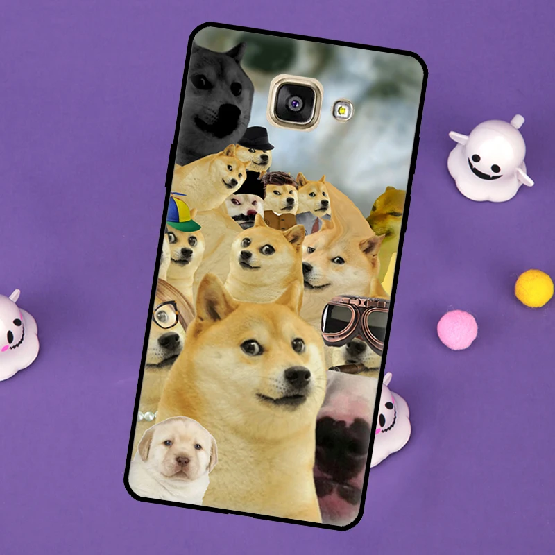 Doge Dog Cheems meme For Samsung Galaxy J8 A6 A7 A8 A9 2018 J4 J6 Plus J3 J5 J7 2017 J1 A3 A5 2016 Phone Case