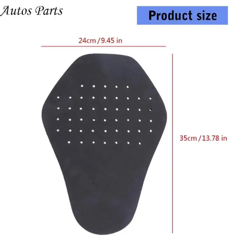 57BA مضاد للدراجة النارية واقي الظهر خفيفة الوزن من لوحة دعم العمود الفقري EVA للركوب التنافسي والتنقل اليومي #6