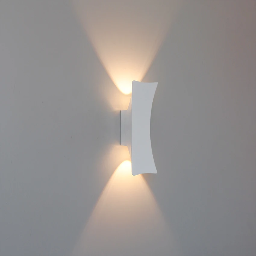 12w Led Wall Light Outdoor Waterproof Aluminum Dual Up/down Lighting For Garden,Porch, Pathway Lighting Decor Ac110v/220v JJ2287