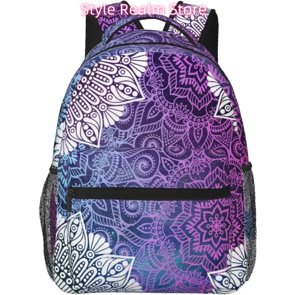 

Забавный легкий рюкзак для ноутбука в стиле бохо, легкий многоцелевой дорожный повседневный рюкзак, унисекс, студенческие рюкзаки для мужчин и женщин Adu