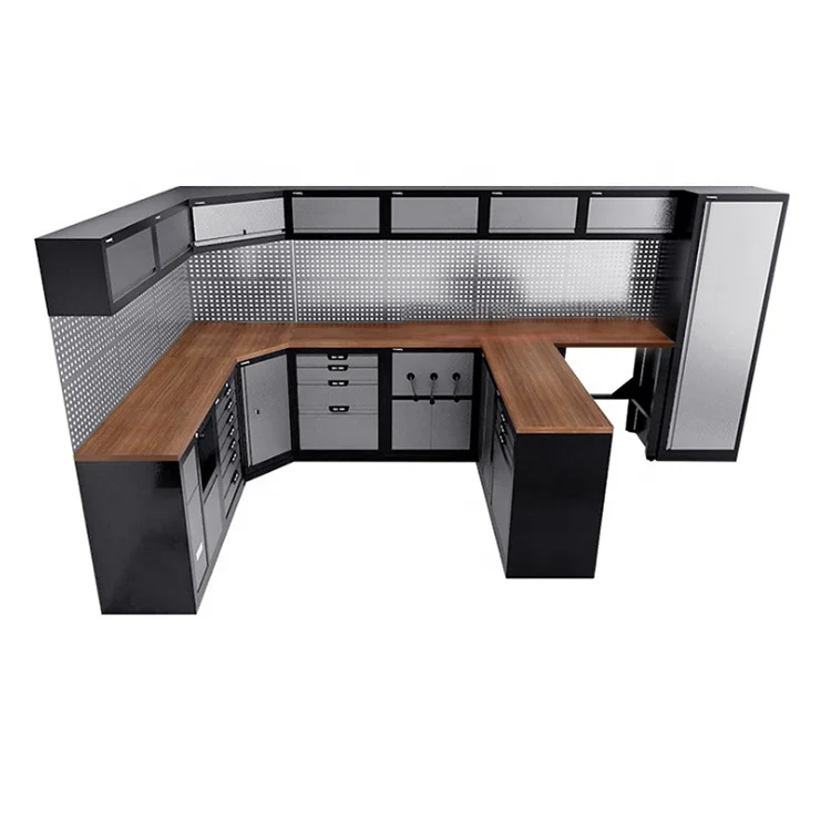 Work Bench Workbench Tools Set Box Cabinet Workshop Trolley Tool Cabinet