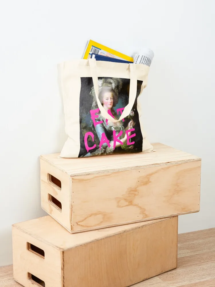 Marie Antoinette - Eat Cake Tote Bag tote bags cloth bags Women's handbag eco pack Custom bag
