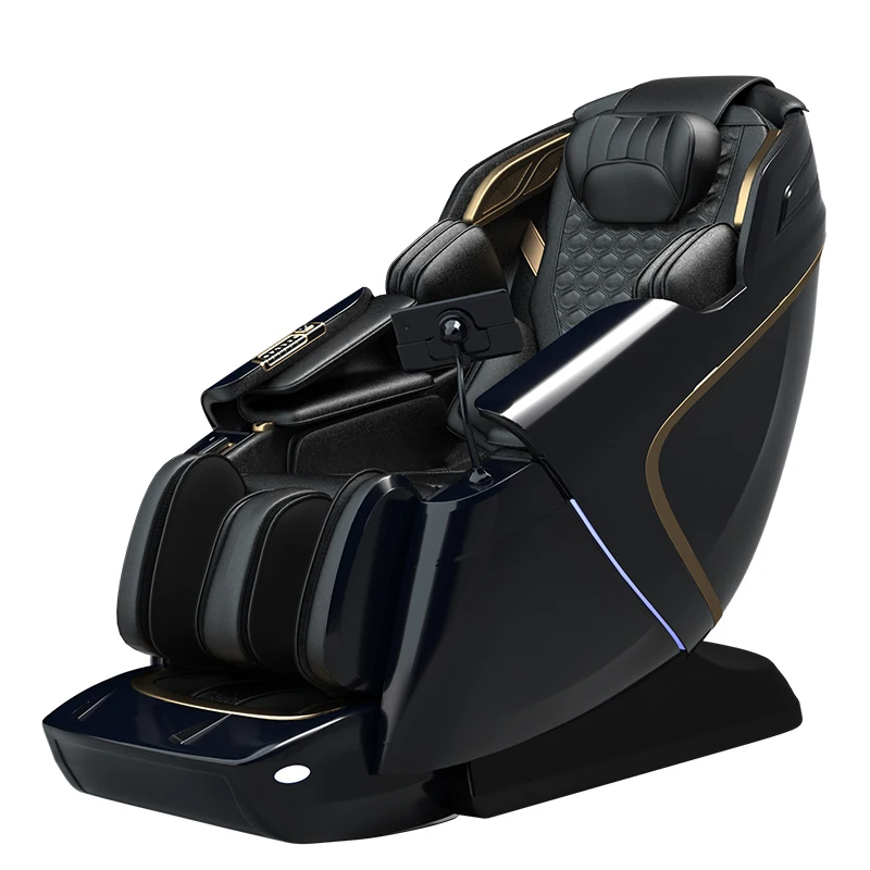 Massage Chair 4D with Body Scan with AI Voice Control,Back Heating,Bluetooth Speaker,Airbags Massage Chair