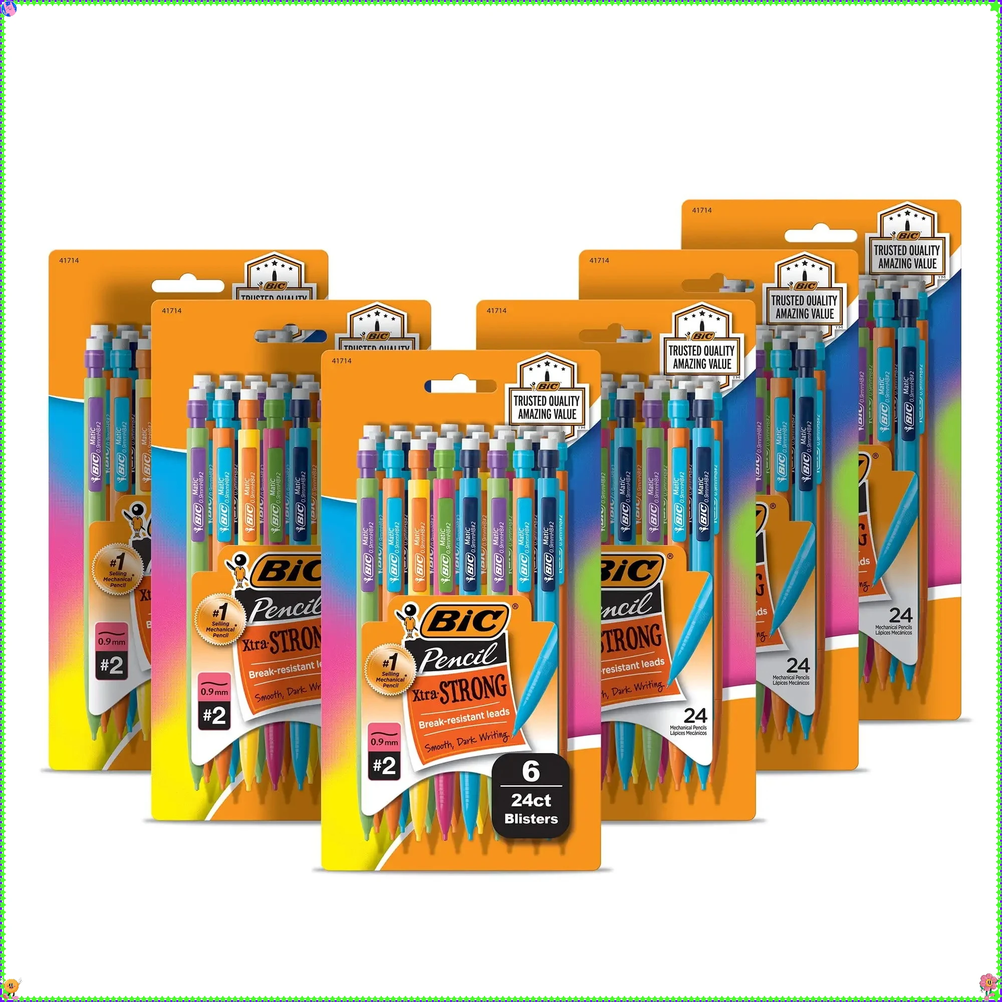 

Толстый механический карандаш, толстый наконечник (0,9 мм), упаковка 144, милые канцелярские принадлежности, карандаши, школьные принадлежности.